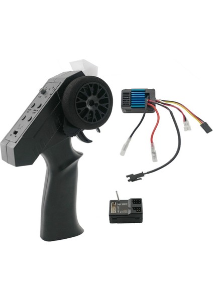 2.4g 2 Kanallı Uzaktan Kumanda Kiti Verici Alıcı 50A Esc Wpl MN88K Rc Araba Yükseltme Parçaları (Yurt Dışından)