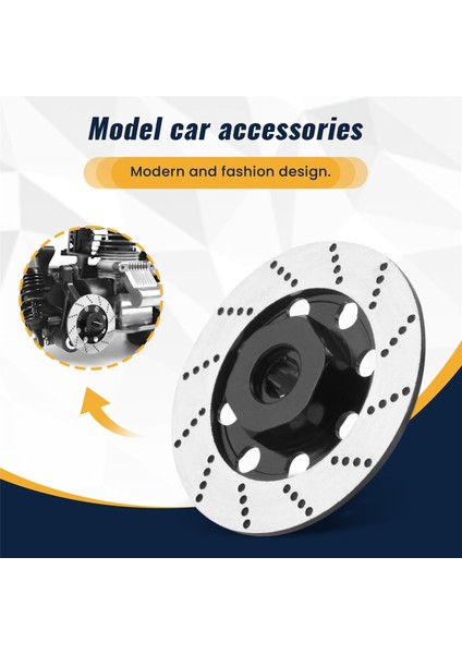 4 Adet Metal Fren Diski Jant Kutusu Metal Altıgen Adaptör 12MM 1/10 Sakura D4 Yol Yarışı Rc Araba Parçaları, Siyah (Yurt Dışından) indirimleri