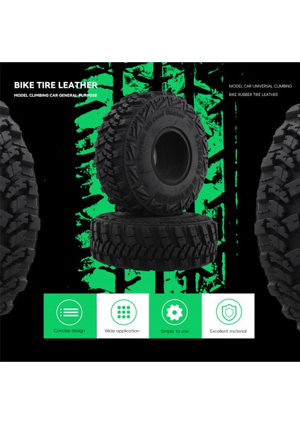 4 Adet 120X44MM Yumuşak Kauçuk Lastik 1.9 Inç Tekerlek Kaya Arazi Lastiği 1/10 Rc Paletli Araba Trx-4 Eksenel SCX10 90046 (Yurt Dışından) fırsatları