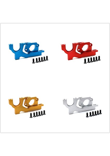 Wltoys 104072 104001 104002 1/10 Rc Araba Yükseltme Parçaları Aksesuarları Için Metal Ayarlanabilir Motor Montajı, Sarı (Yurt Dışından) fiyatları