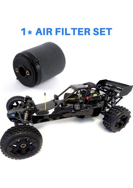 Hava Filtresi Seti 1/5 Hpı Km Rovan Baja 5b 5t 5sc Için 23CC 26CC 29CC 30.5cc 32CC 36CC Motor Için Rovan King Motor Için (Yurt Dışından) indirimleri