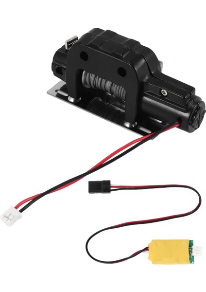 1/10 Rc Paletli Araba Eksenel SCX10 Traxxas Trx4 Yükseltme Parçaları Aksesuarları Için 3ch Kontrol Hattı ile Metal Otomatik Vinç, B (Yurt Dışından) modelleri