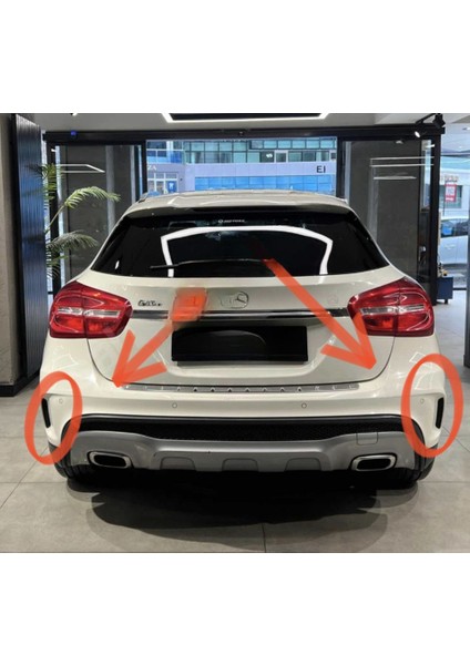 Mercedes Gla 180 Arka Tampon Yan Difizörleri (Sağ-Sol Takım)