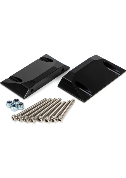 Lcg Metal Yan Pedal Kaya Kaydırıcı Yan Plaka 1/10 Rc Paletli Araba Eksenel SCX10 Alt Ağırlık Merkezi Yükseltme Parçaları (Yurt Dışından)