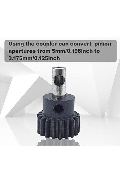 10 Adet Motor Aksı 3.17MM Ila 5mm Değiştirme Şaftı Adaptör Kovanı Rc Model Araba Tekne Uçak 3650 550 540 Motor Için (Yurt Dışından) modelleri