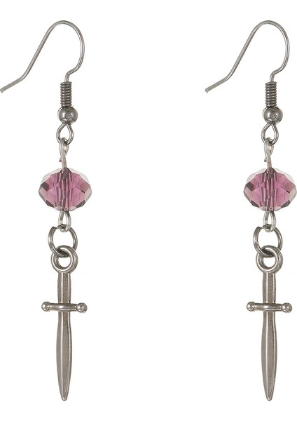 Avrupa ve Amerika Birleşik Devletleri Modası Vahşi Kişilik Paslanmaz Çelik Küpeler Kadın Geometrik Küpeler Saplama Küpeler (Yurt Dışından)