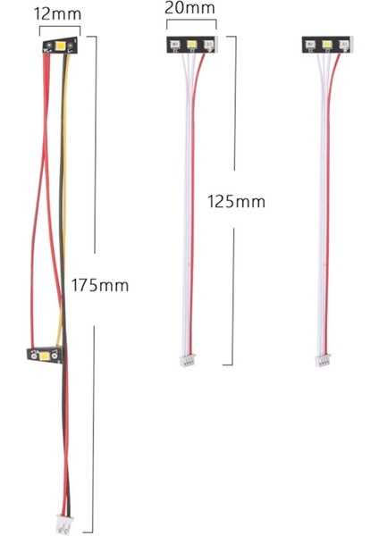 Ldrc LD1802 Rc Araba Ön ve Arka Işık 1/18 Rc Araba Yedek Parçaları Yükseltme Aksesuarları (Yurt Dışından) modelleri