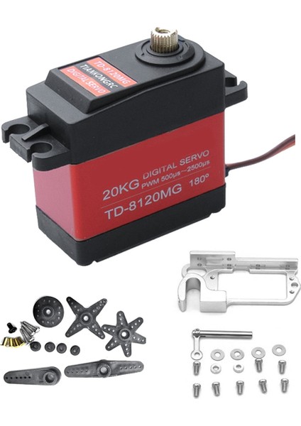 20KG Dijital Servo Büyük Tork + 20KG Servo Parabolik Anahtar Cihazı Hava Aracı Atış Cihazı Rc Drone Arabaları Için (Yurt Dışından) fiyatları