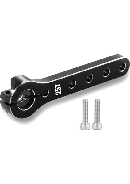 Metal 25T Direksiyon Kolu Servo Korna 1/10 Rc Paletli Eksenel SCX10 Trx4 Trx-6 Parçaları Siyah (Yurt Dışından)