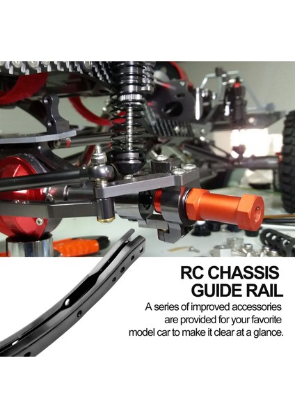 2 Adet/takım Çelik Şasi Çerçeve Rayları Axıal SCX10 90027 SCX10 Iı 90046 90047 Rc Araba Paletli Kamyon Araç Modeli (Yurt Dışından) fırsatları