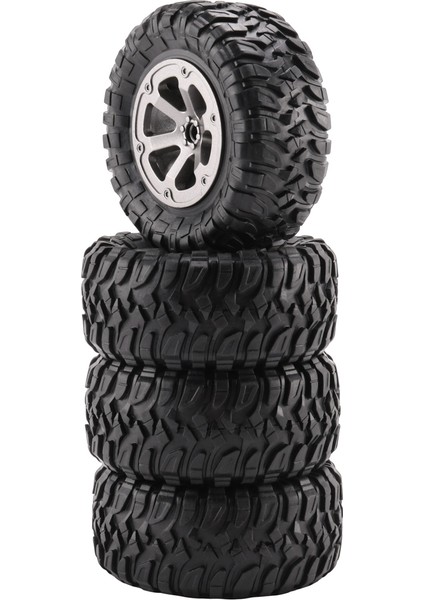4 Adet 73MM Lastik Tekerlek Wpl C14 C24 B24 B36 Mn D90 Mn-90 MN99S FY003 FY004 Rc Araba Yükseltme Parçaları Aksesuarları (Yurt Dışından)