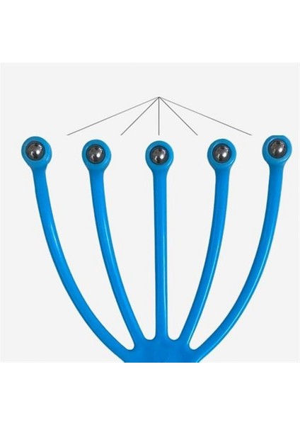 Çok Fonksiyonlu 5 Uçlu Bilyeli Baş Boyun Bacak Kol Masaj Alet Kafa Masaj Aparatı fiyatları