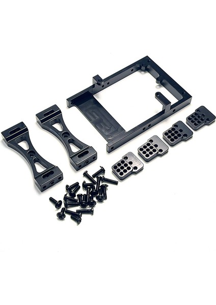 Metal Servo Montaj Braketi Kiriş Çapraz Kiriş Şok Montajı Wpl C14 C24 B14 B24 1/16 Rc Araba Yükseltmeleri Parçaları Aksesuarları,4 (Yurt Dışından)