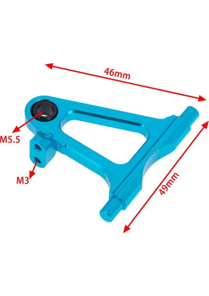 Adet Metal Ön Arka Üst Alt Süspansiyon Kolları Seti Tamiya Tt-02 TT02 1/10 Rc Araba Yükseltme Parçaları Aksesuarları, 2 (Yurt Dışından) indirimleri