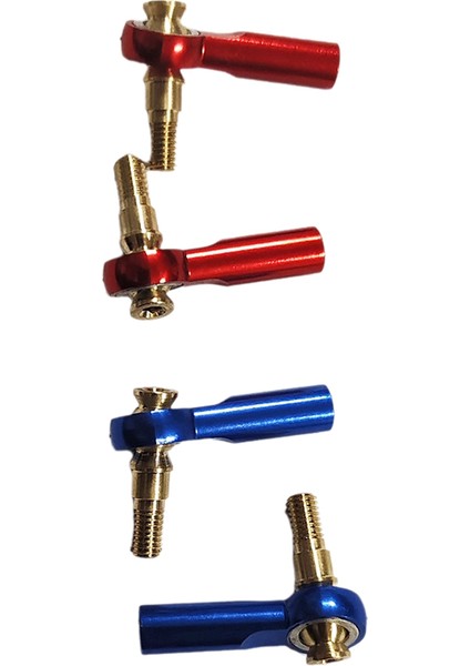 M3 Metal Bilyalı Başlık Konumlandırma Çekme Çubuğu 2mm Bağlantı Çubuğu Metal Bilyalı Başlık Servo Bağlantı Çubuğu M3/m2 T Model Tekne Bağlantı Parçası Mavi (Yurt Dışından) indirimleri