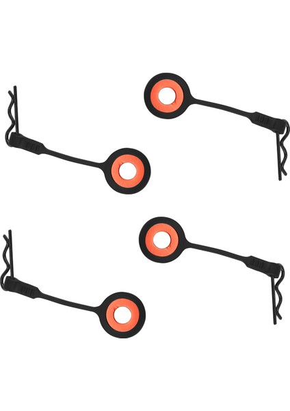 Adet Kauçuk + Metal Araba Gövde Klipsi Kabuk Sabit Toka Kilidi 1/8 1/10 Rc Araba Traxxas Trx4 Udr Axıal SCX10 Arrma,6 (Yurt Dışından) fiyatları