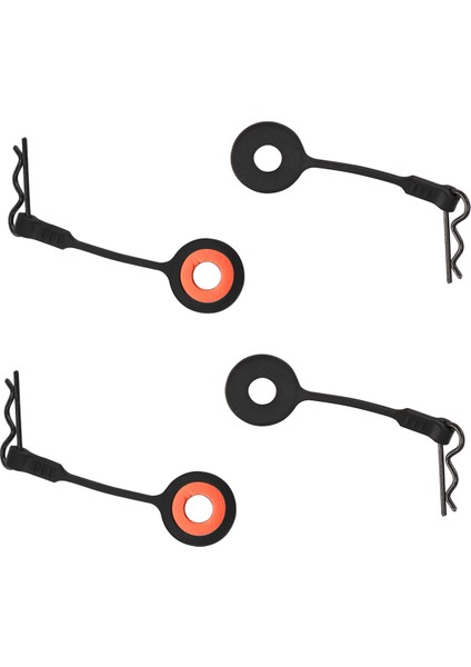 Adet Kauçuk + Metal Araba Gövde Klipsi Kabuk Sabit Toka Kilidi 1/8 1/10 Rc Araba Traxxas Trx4 Udr Axıal SCX10 Arrma,6 (Yurt Dışından) modelleri