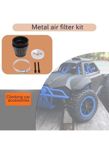 Zenoah Cy 23CC 26CC 29CC 30.5cc 32CC 45CC Motorlar Için Metal Hava Filtresi 1/5 Hpı Km Baja 5b 5t 5sc Rc Araba Parçaları (Yurt Dışından)