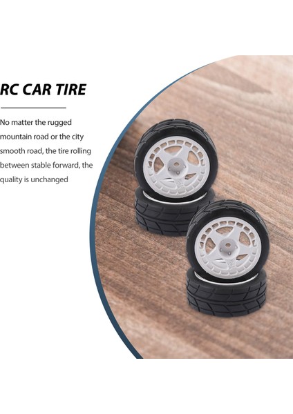 Adet 12MM Altıgen 65MM Kauçuk Lastik Tekerlek Lastikleri Tamiya Xv-01 Tt-01 Tt-02 Lc Yarış Ptg-2 Hpı Wr8 Hsp 1/10 Rc Araba, 2 (Yurt Dışından) fırsatları