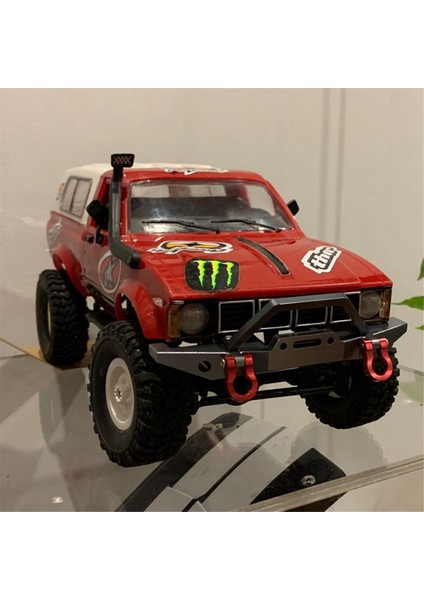 Wpl C14 C24 C24-1 1/16 Rc Araba 4x4 Kamyon ve Paletli Yükseltme Parçaları Aksesuarları Için Metal Ön Tampon, Gümüş (Yurt Dışından) fırsatları