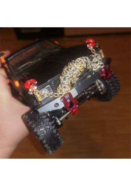 Wpl C14 C24 C24-1 1/16 Rc Araba 4x4 Kamyon ve Paletli Yükseltme Parçaları Aksesuarları Için Metal Ön Tampon, Gümüş (Yurt Dışından) indirimleri