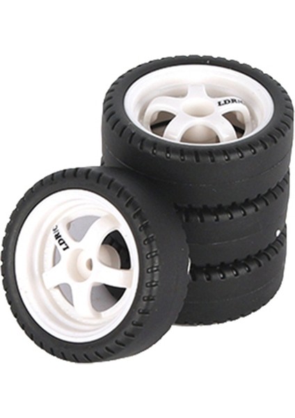 4 Adet 33MM Rc Drift Lastik Tekerlek Sert Lastik Ldrc AE86 A86 A86P LD1801 1/18 Rc Araba Yükseltme Parçaları Aksesuarları,1 (Yurt Dışından)