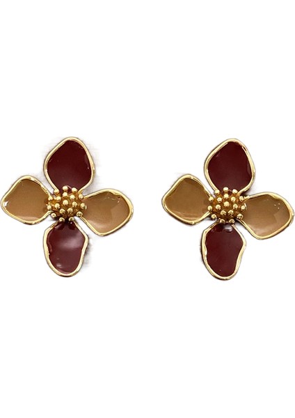 Niş Mizaç Metal Trendi Tasarım Küpeleri (Yurt Dışından)