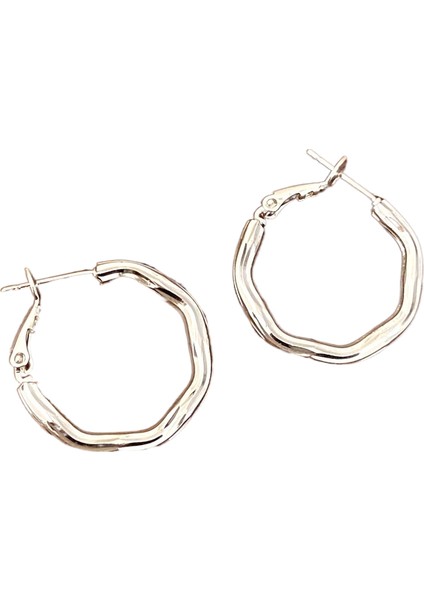 Niş Mizaç Metal Trendi Tasarım Küpeleri (Yurt Dışından)