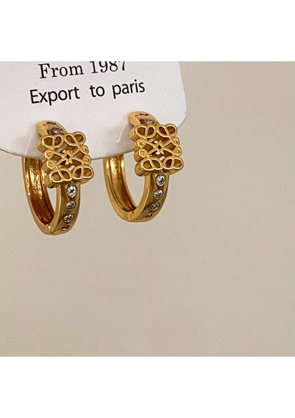 Düzensiz Küpeler Niş Trend Moda Kişilik Küpeler Kadın (Yurt Dışından)