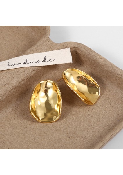 Düzensiz Küpeler Niş Trend Moda Kişilik Küpeler Kadın (Yurt Dışından)