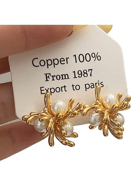 Niş Mizaç Trendi Banliyö Küpeleri (Yurt Dışından)