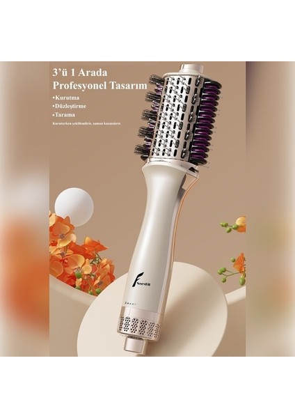 Smoothstyle Hava Üflemeli Saç Şekillendirici Fön Tarağı ( Saç Kurutmalı )