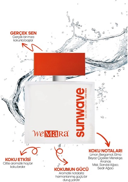 Sun Wave Erkek Parfum Edp 50 ml