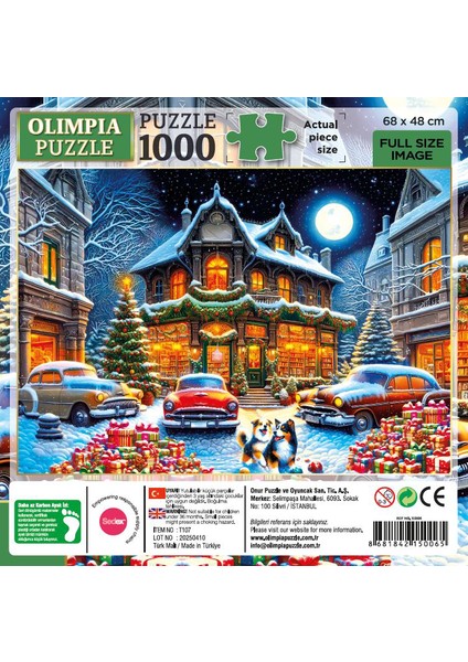 Olimpia A Full Moon Christmas 1000 Parça modelleri