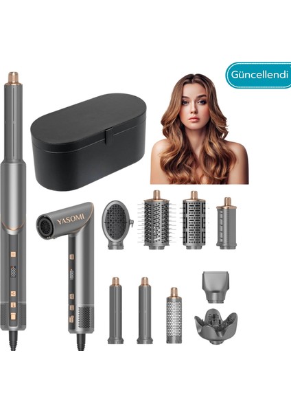 Witero 9in1 Ultra Multi-Styler Sıcak-Soğuk Hava Üflemeli Saç Şekillendirme Cihazı
