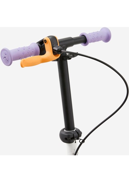 Oxelo Frenli Çocuk Scooterı - Beyaz/mor - Play 5 fırsatları