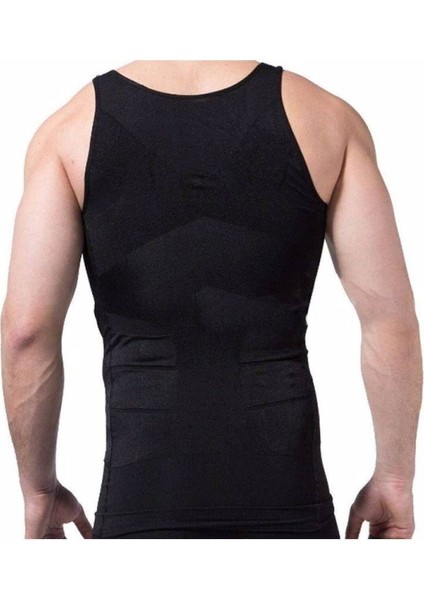 Rahat ve kullanışlı erkek atlet, siyah renk, orta boy, dik duruş destekli ürün modelleri