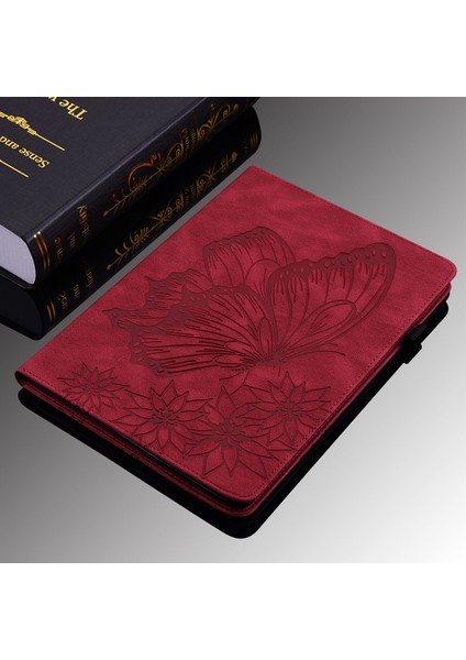 Lenovo Tab M11 Için Tablet Kılıfı Kelebek Tasarım Premium Deri Düşme Önleyici Tablet Kılıfı Kart Yuvaları ve Stand Fonksiyonu (Yurt Dışından) indirimleri