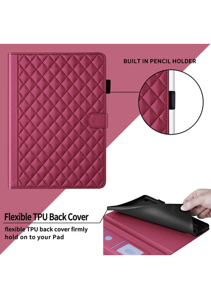 Honor Pad X8A Için Tablet Kılıfı Çok Açılı Standlı Esnek Tpu Arka Kapak (Yurt Dışından) fiyatları