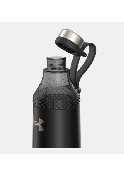 650 ml Çelik Siyah Su Şişesi, ve Şık Tasarım