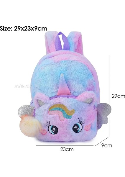 Prenses Kızlar Okul Sırt Çantaları Karikatür Unicorn Okul Çantaları Sevimli Çocuklar Kitap Bagtravel Pack Yürümeye Başlayan Çocuklar Mochilas Escolares Renk: 3 (Yurt Dışından)