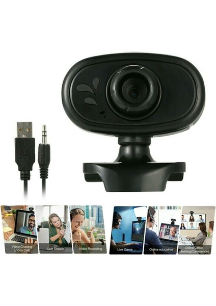 USB Bilgisayar Kamera Pc Laptop 480 P Hd Webcam Mic Kamera Mikrofon Videoları Skype (Yurt Dışından)