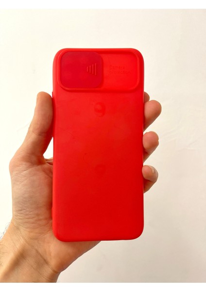 Realme C11 Uyumlu Kamera Sürgülü Mat Silikon Kılıf fiyatları
