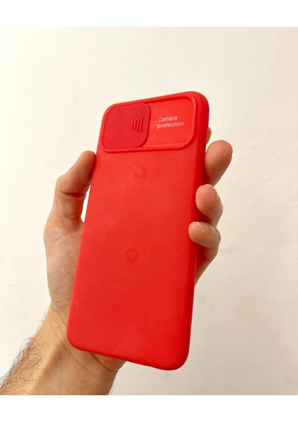 Realme C11 Uyumlu Kamera Sürgülü Mat Silikon Kılıf modelleri
