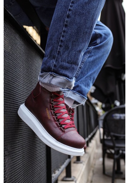 AYDOGANTICARET44 CH258 Cbt Roma Erkek Bot Bordo