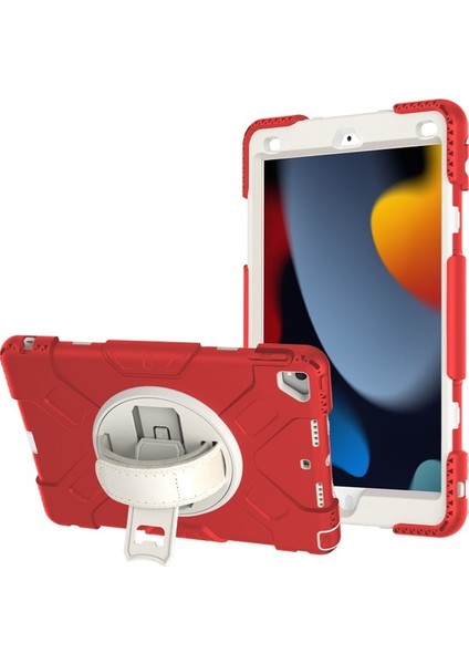 Xhappy Arctıc Hunter Apple Tablet Koruyucu Kılıf 10.2 Inç Üç Geçirmez Silikon Çocuk Düşme Önleyici Kılıf Gökkuşağı Renkli Kontrast ipad Kılıfı (Yurt Dışından)