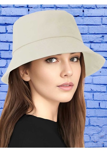 Unisex Uv Korumalı Pamuku Bucket Şapka