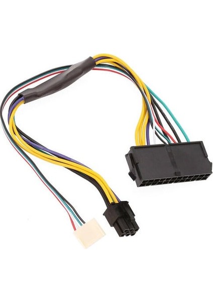 30 cm Atx Ana 24-Pin Ila 6-Pin Psu Güç Adaptörü Kablosu Hp Z220 Z230 Için 18AWG (Yurt Dışından)