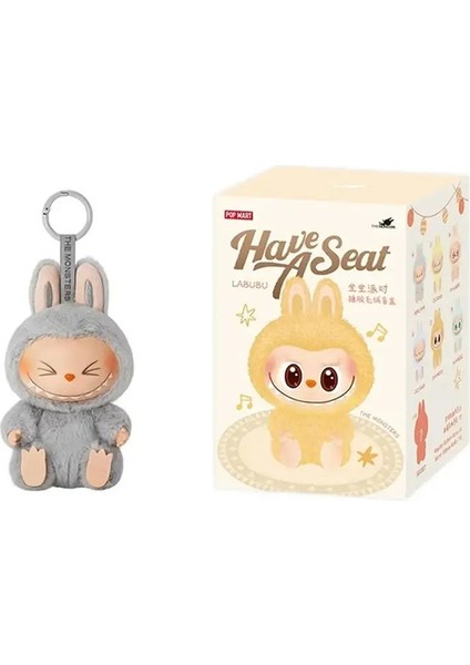 Popmart Labubu Canavarlar Seri Kutu Manga Heykelcik Koleksiyonu Sevimli Bebek Toplama Masaüstü Dekorasyon 1 Pcs C03 (Yurt Dışından)