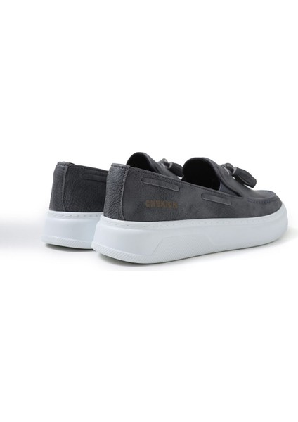 AYDOGANTICARET44 CH127 Cbt Loafer-X Erkek Ayakkabı Antrasıt